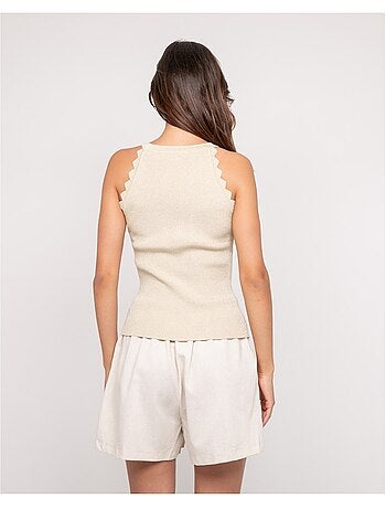 Top maille lurex FARMINI