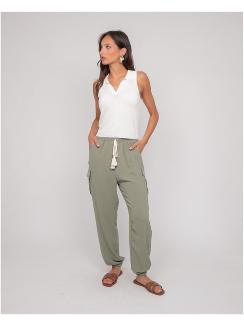 Top maille sans manches col polo FOXIE - Kiabi