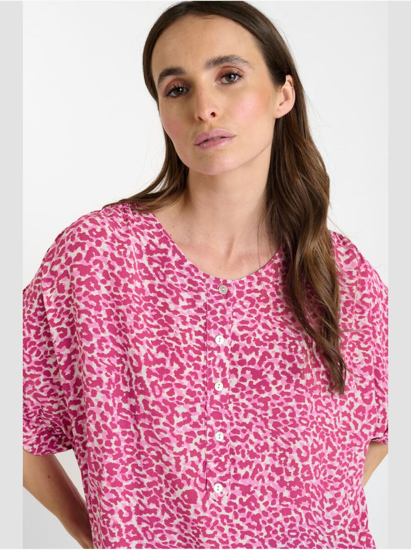 Top mambo 'le temps des cerises' Rose - Kiabi