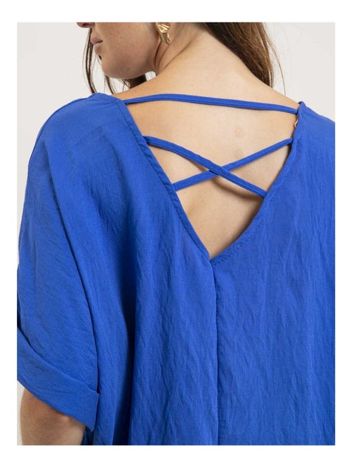 Top manches courtes découpes FOBELLA - Kiabi