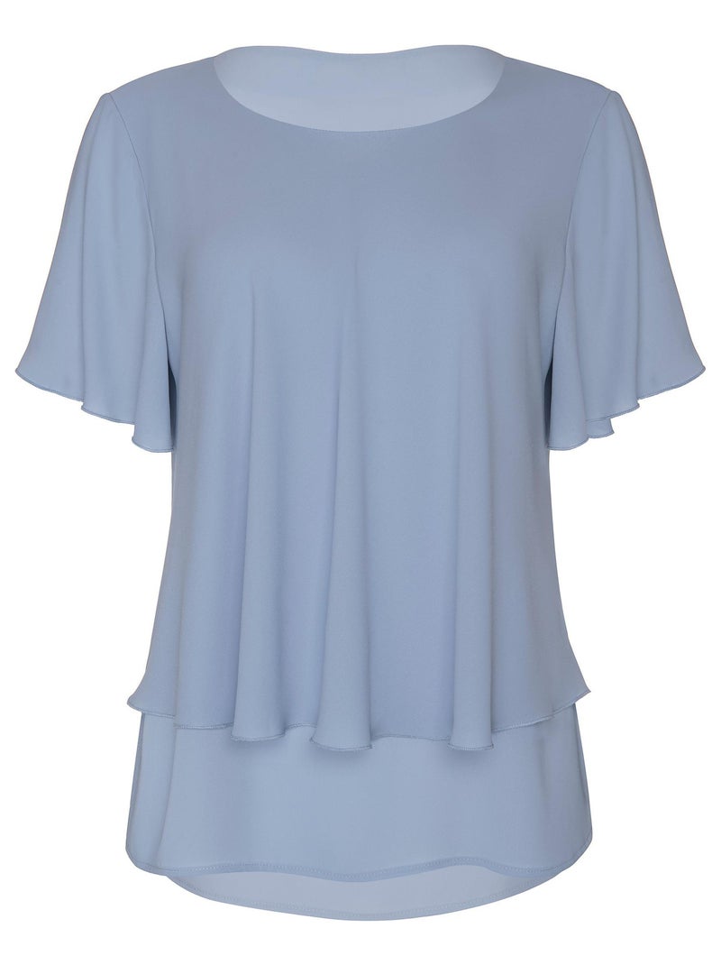Top manches courtes Ensenada Bleu - Kiabi