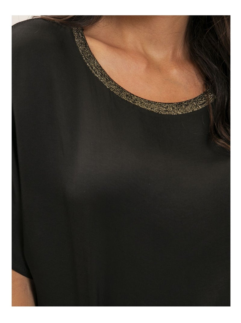 Top manches courtes FERONA Noir - Kiabi