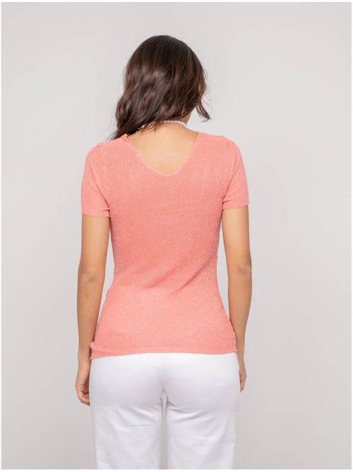 Top manches courtes lurex FEPALA - Kiabi