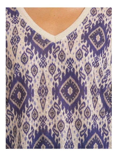 Top manches courtes motifs FLAVINA - Kiabi