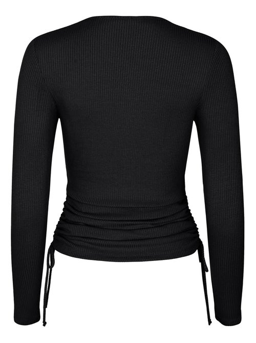 Top manches longues côtés réglables Kenza - Kiabi