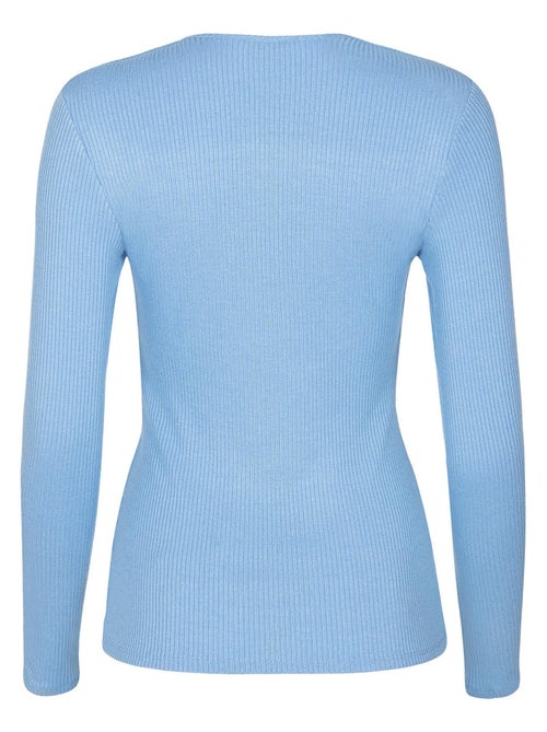 Top manches longues encolure réglable Kenza - Kiabi