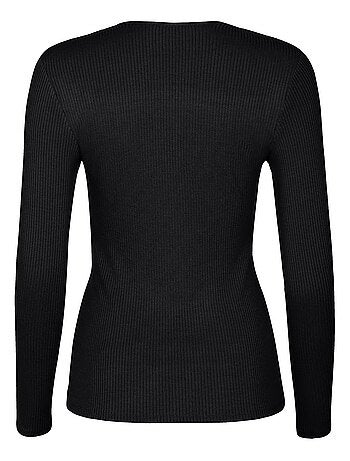Top manches longues encolure réglable Kenza
