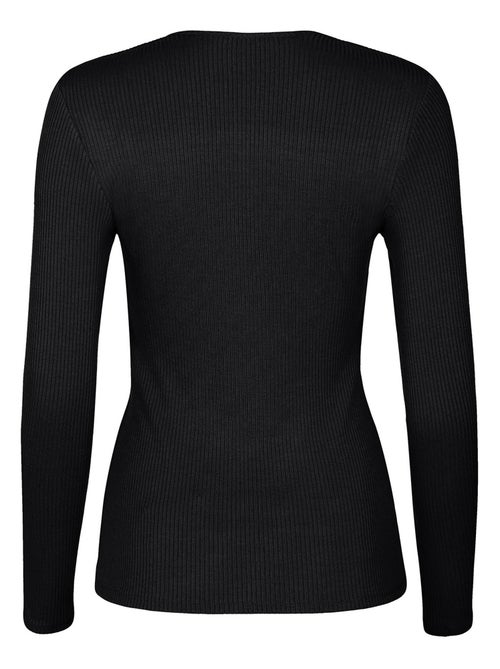 Top manches longues encolure réglable Kenza - Kiabi