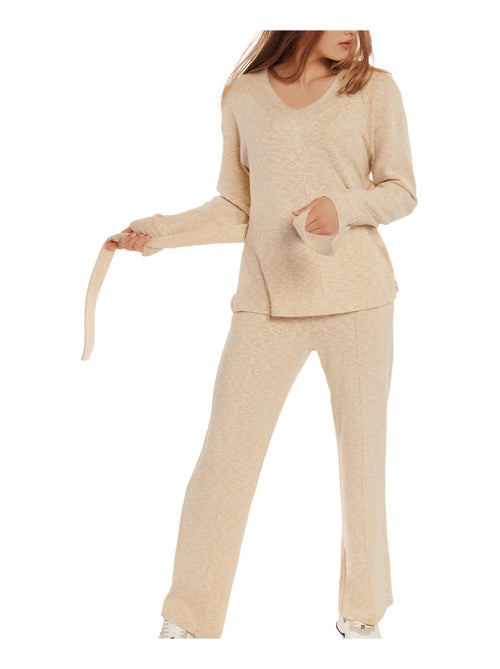 Top manches longues et ceinture Isadora - Kiabi