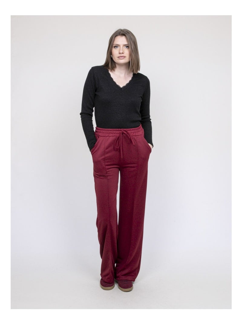 Top manches longues FALVY Noir - Kiabi