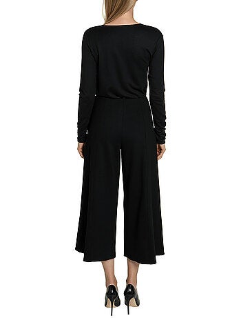 Top manches longues Giselle noir