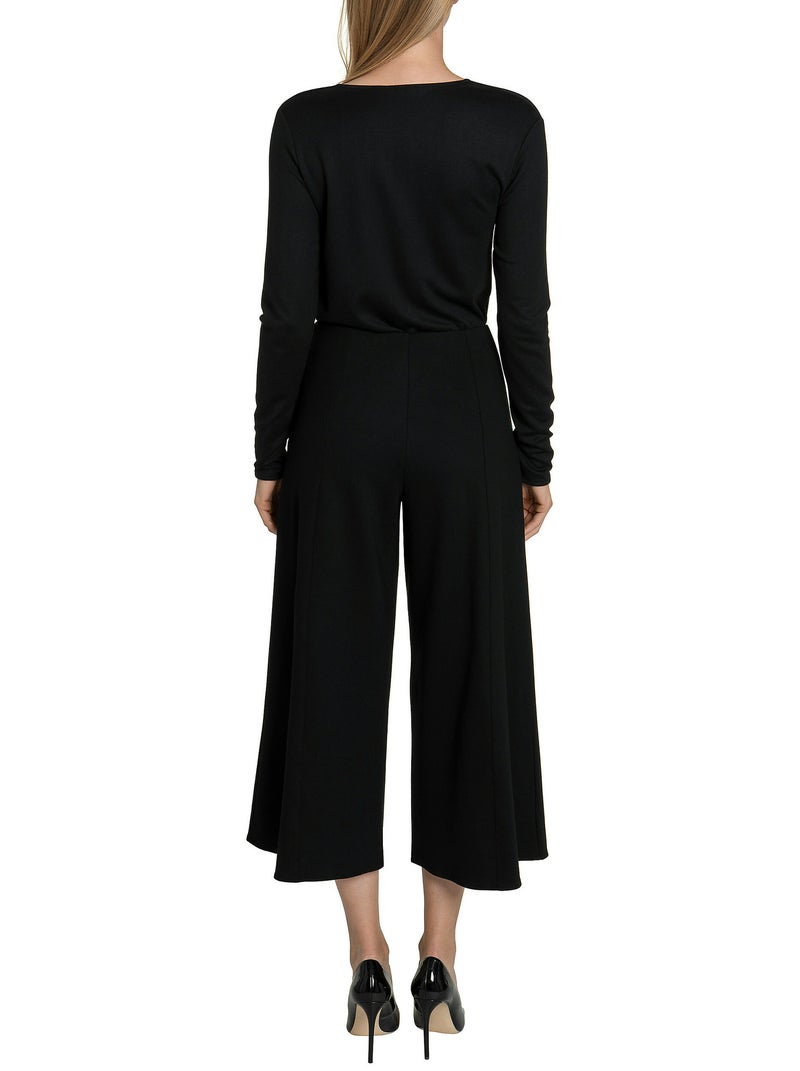 Top manches longues Giselle noir Noir - Kiabi