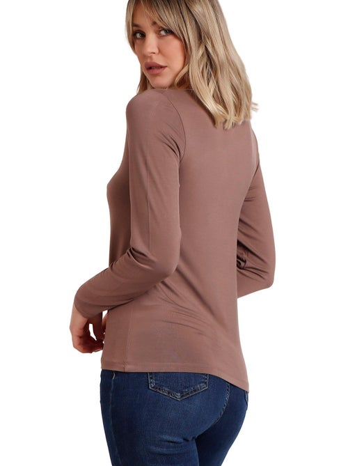 Top manches longues Pico Raso - Kiabi