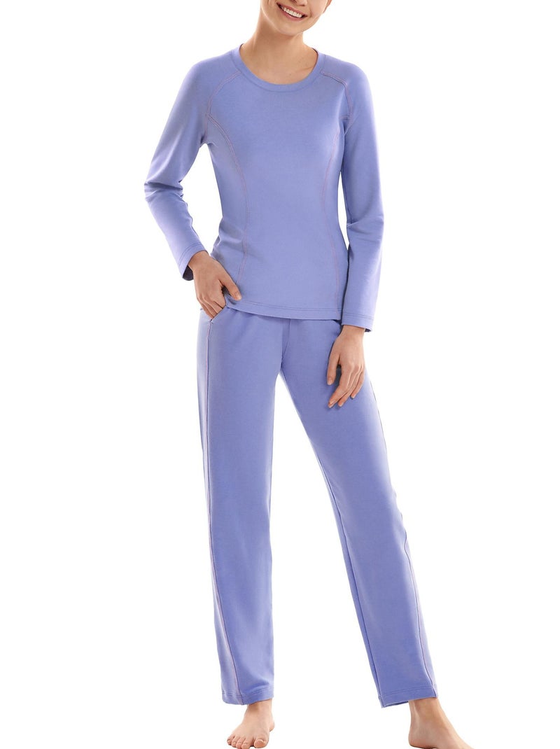 Top manches longues Youthful Violet - Kiabi