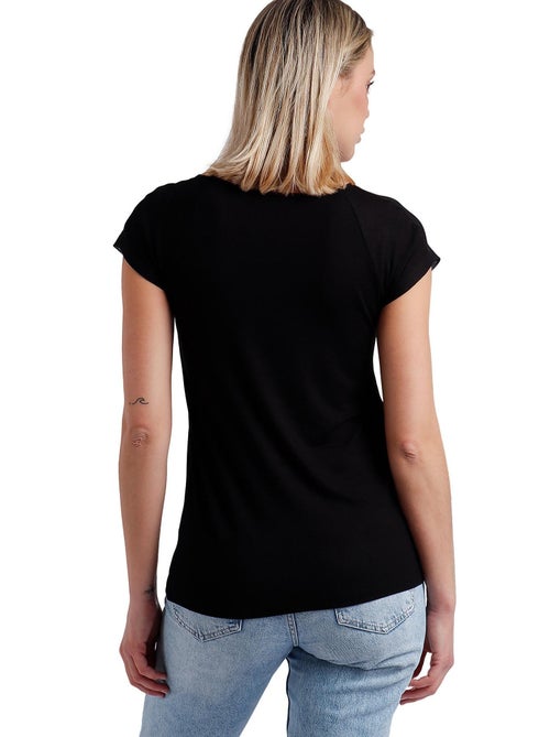 Top manches ultra courtes Raso Puntilla - Kiabi