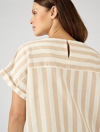 Top mélange lin - Damart