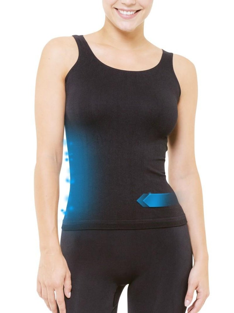 Top minceur sport Cellutex Noir - Kiabi