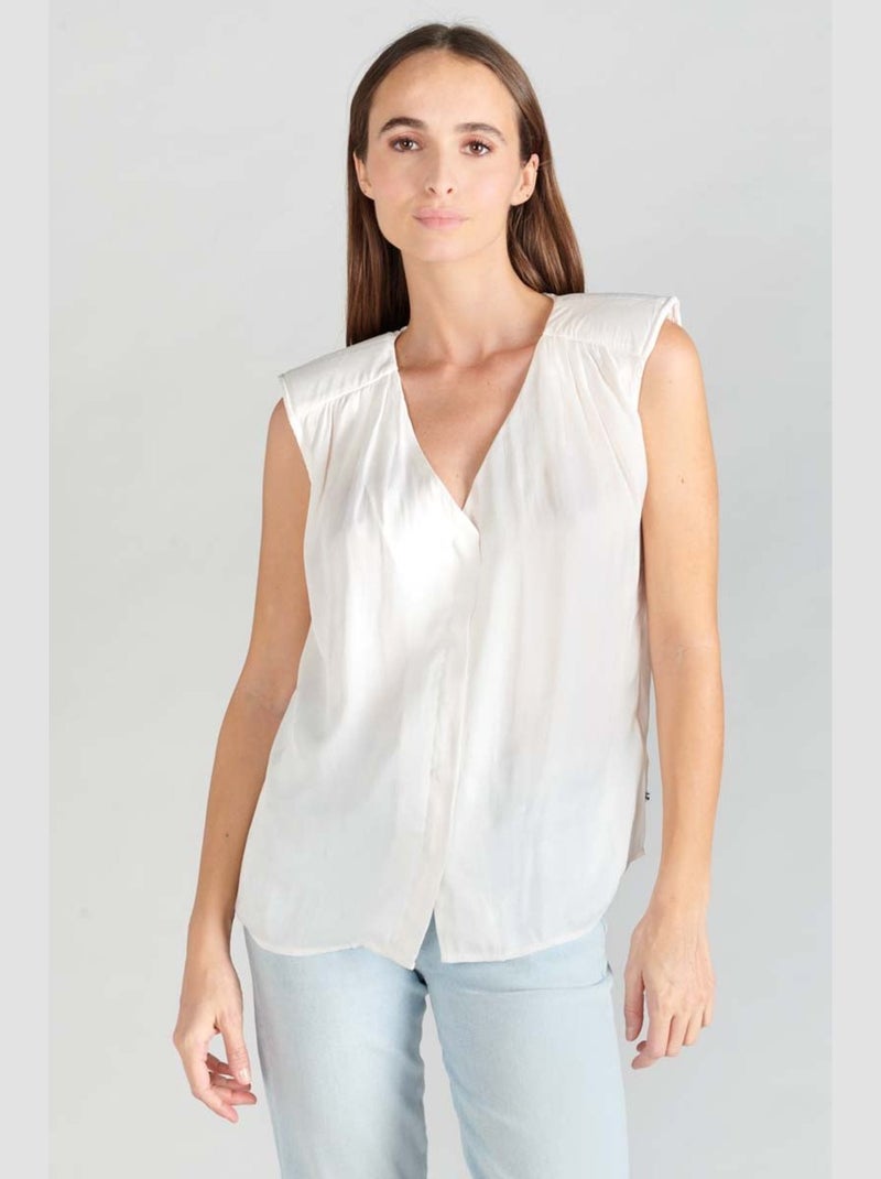 Top MISSOU 'Le Temps Des Cerises' Blanc - Kiabi
