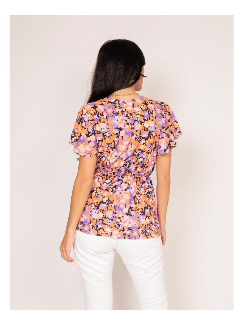 Top motifs FASKA Violet - Kiabi