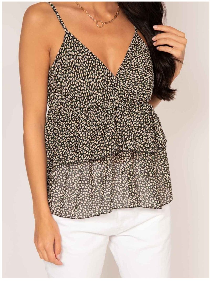 Top motifs FOSTINE Noir - Kiabi