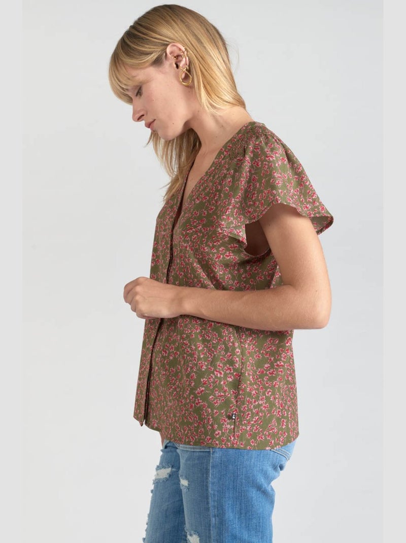 Top NORINE 'Le Temps Des Cerises' Vert - Kiabi
