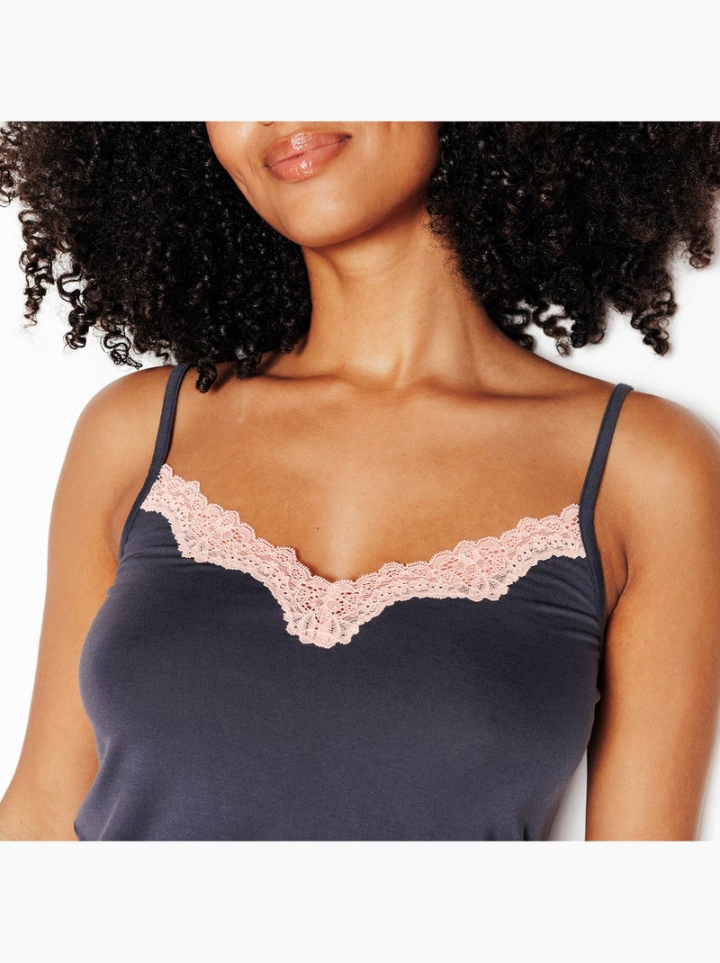 Top Nyara - RougeGorge Lingerie Gris - Kiabi