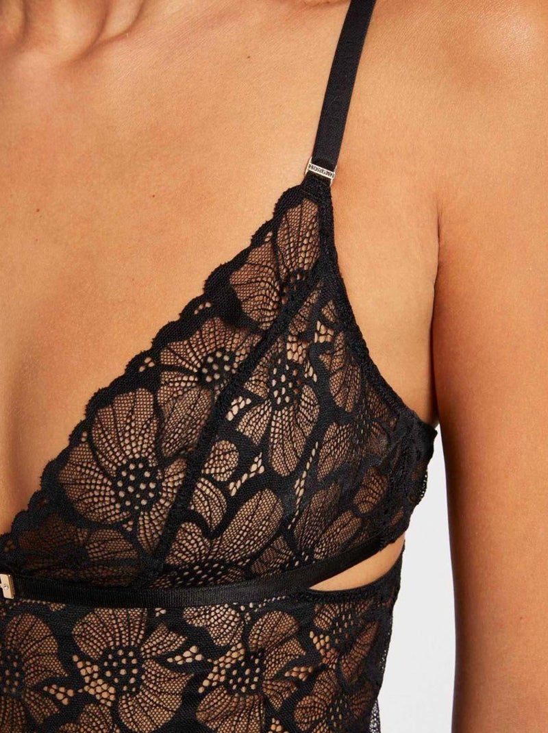 Top OPHELIE - Morgan Lingerie Noir - Kiabi
