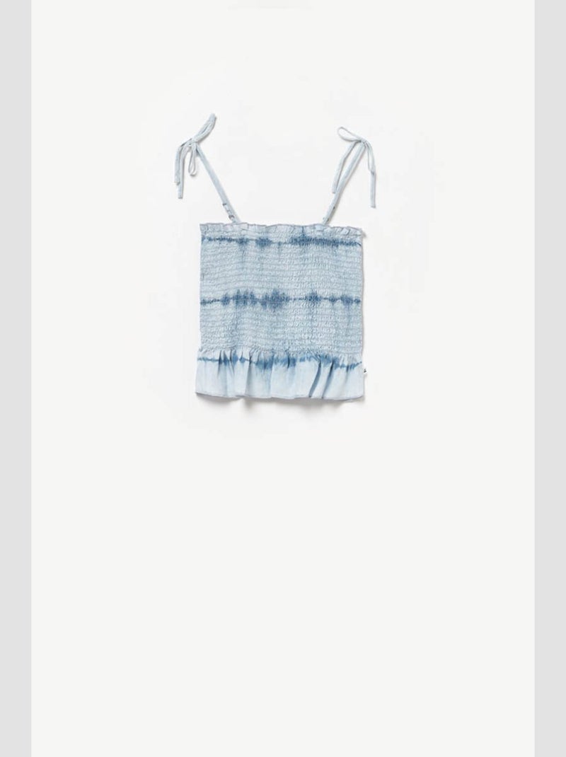 Top PAPASGI 'Le Temps Des Cerises' Bleu - Kiabi