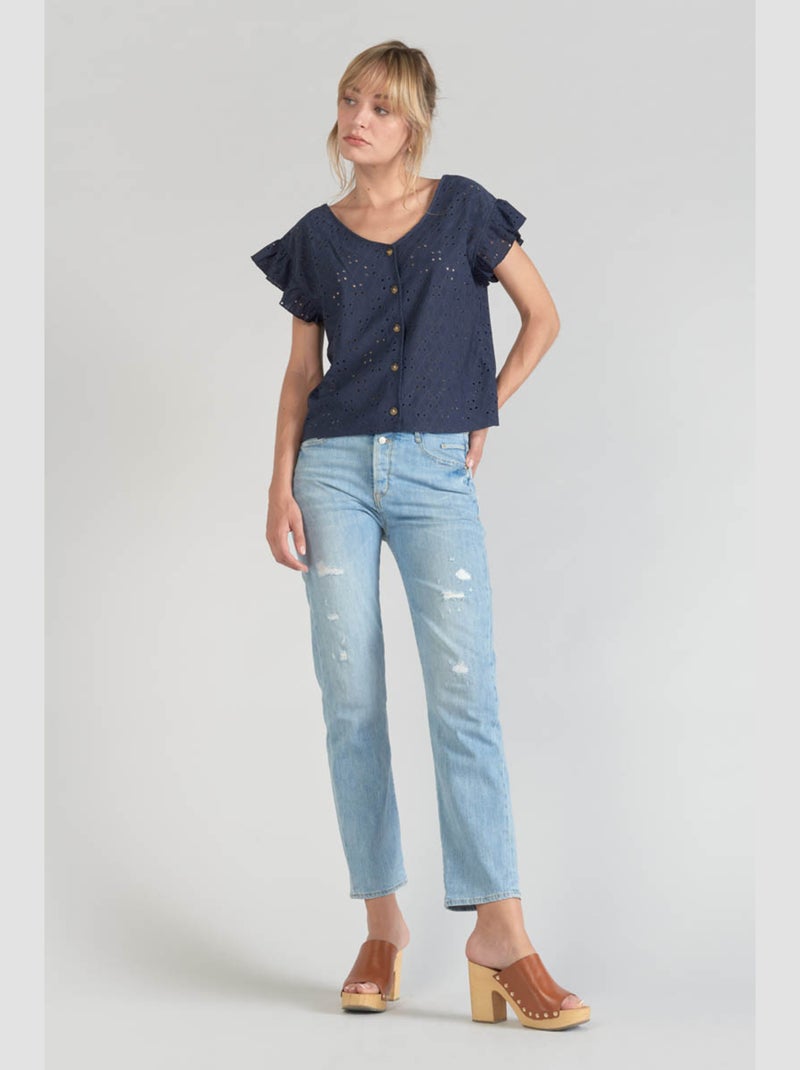 Top PEDRINA 'Le Temps Des Cerises' Bleu - Kiabi
