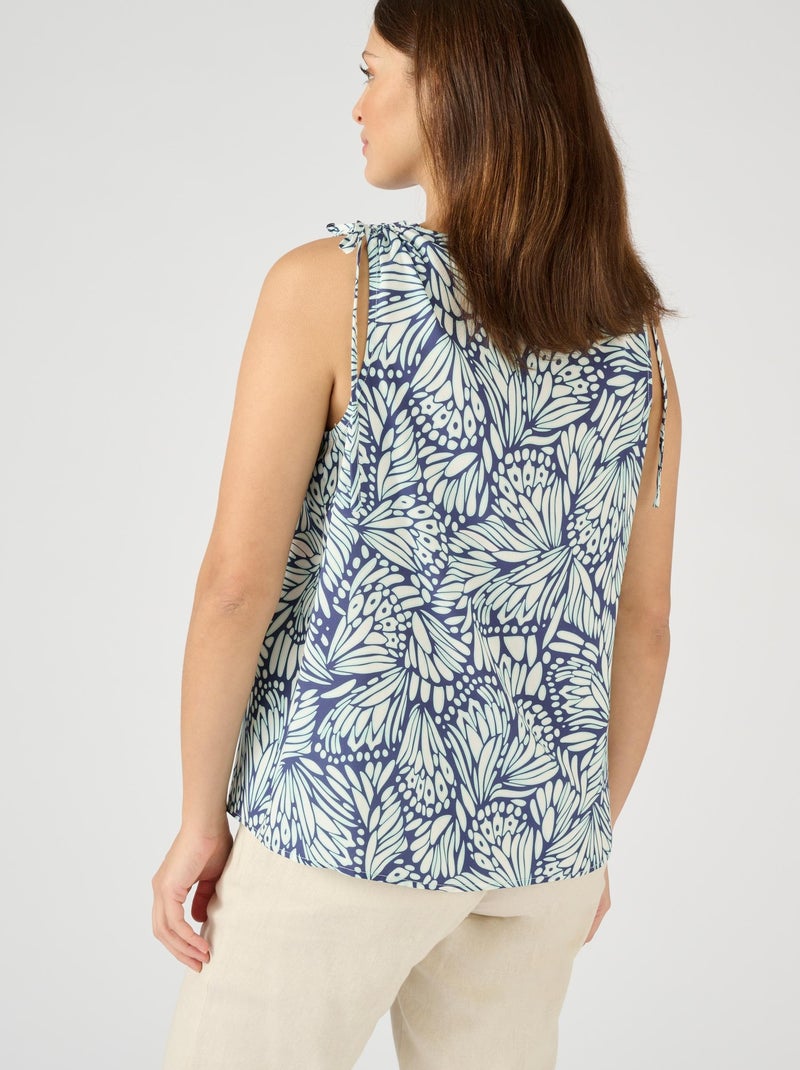 Top pure viscose Climatyl - Damart Bleu marine - Kiabi