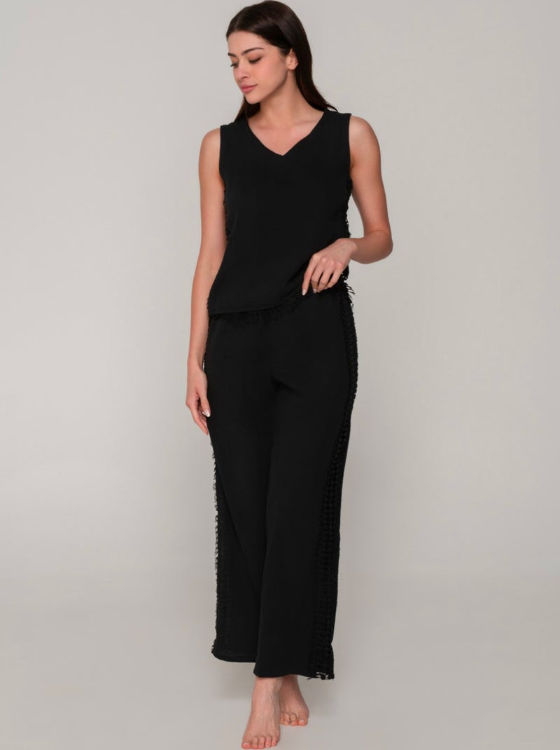 Top sans manches Bliss Noir - Kiabi