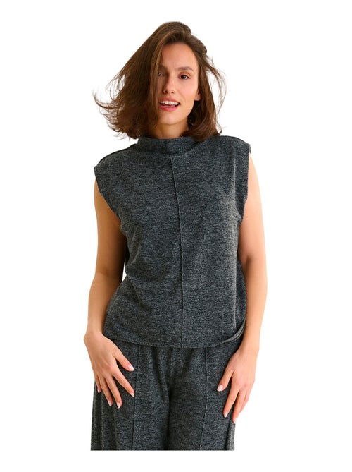 Top sans manches col montant ROSIE - Kiabi