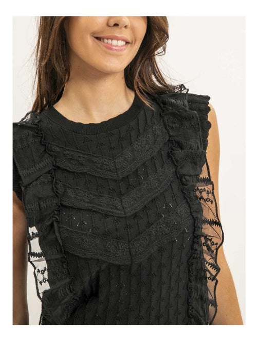 Top sans manches dentelle FEVIA - Kiabi