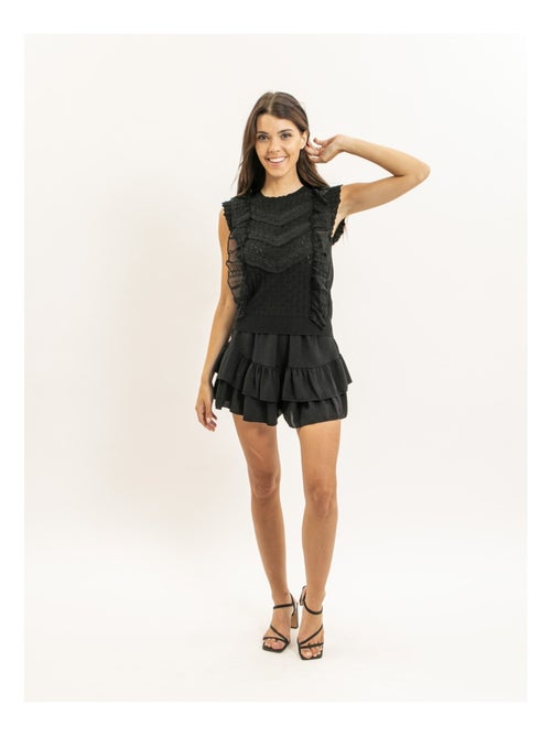 Top sans manches dentelle FEVIA - Kiabi