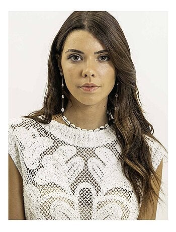 Top sans manches dentelle FOTAH