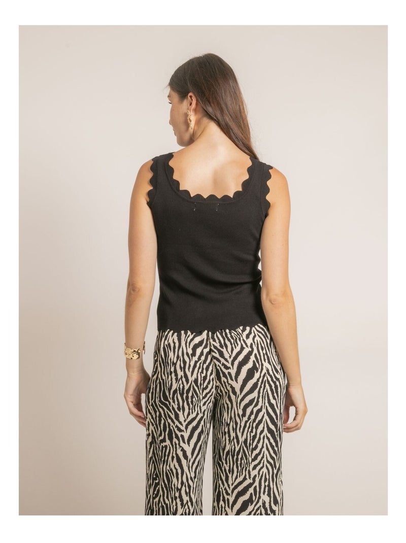 Top sans manches FATEL Noir - Kiabi