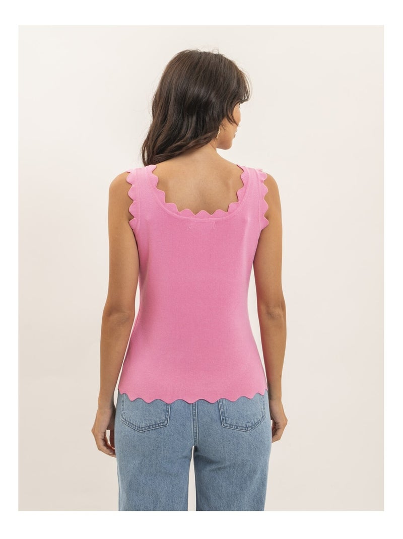 Top sans manches FATEL Rose - Kiabi