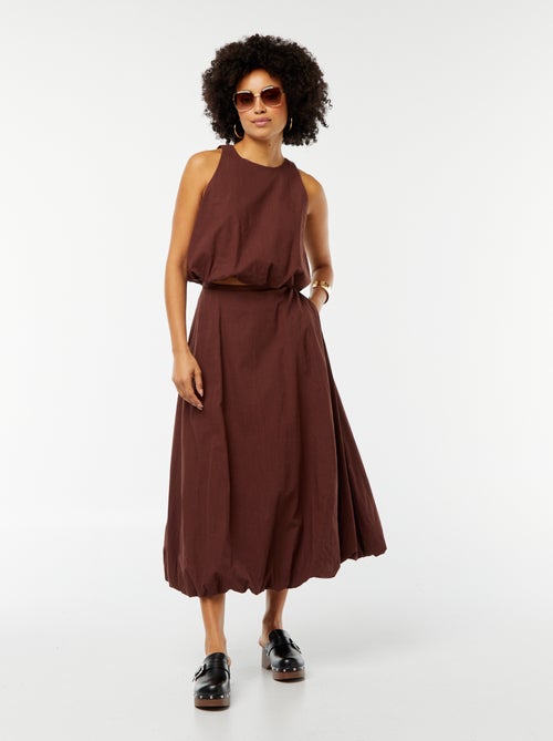 Top sans manches forme ballon - Kiabi