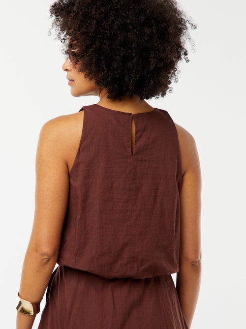 Top sans manches forme ballon - Kiabi