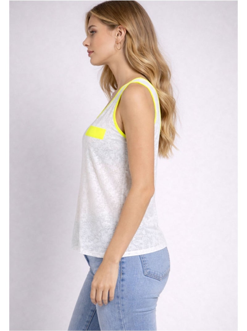 Top sans manches Kebello Jaune - Kiabi