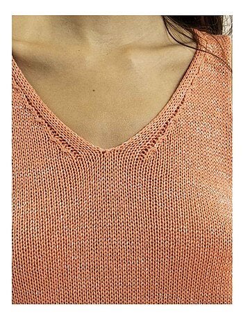 Top sans manches maille lurex KENATRA