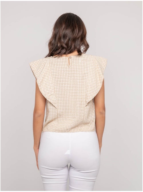 Top sans manches motif FOMELIE - Kiabi Top sans manches motif FOMELIE - Kiabi