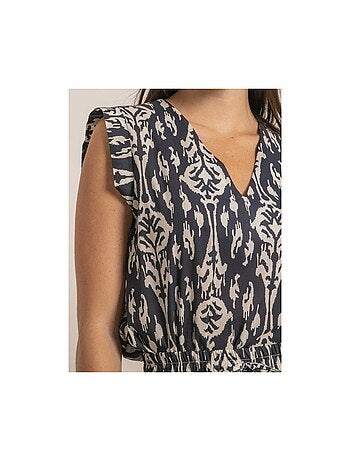 Top sans manches motifs FLAYA