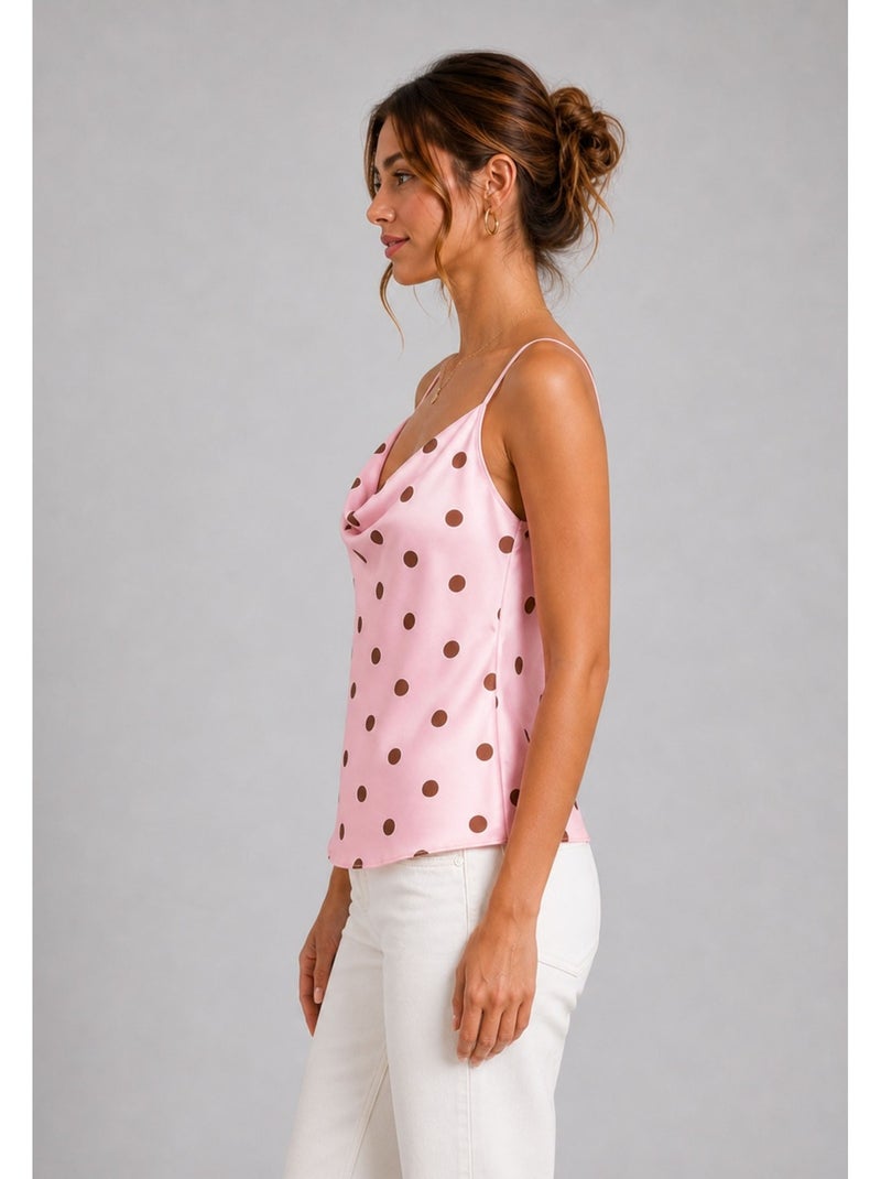 Top Satiné Kebello Rose - Kiabi