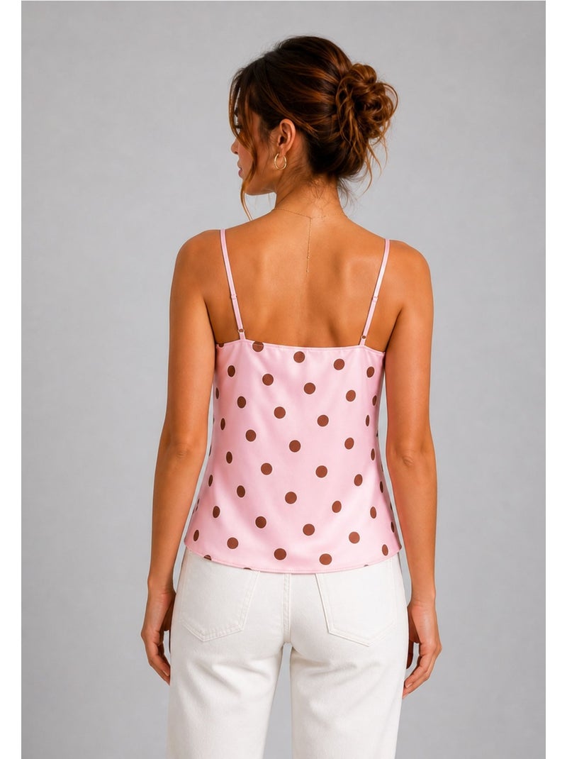 Top Satiné Kebello Rose - Kiabi