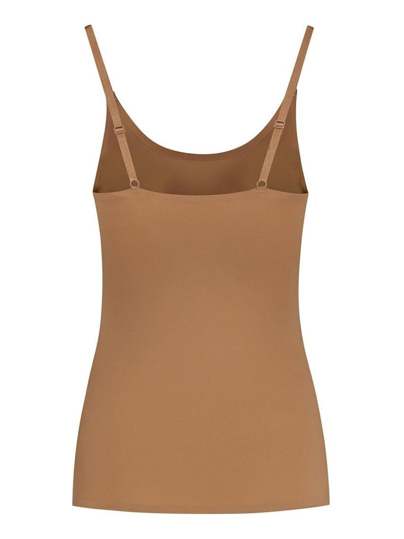 Top sculptant Light Control fines bretelles Beige - Kiabi