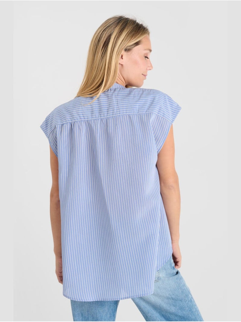 Top shannon 'le temps des cerises' Bleu - Kiabi