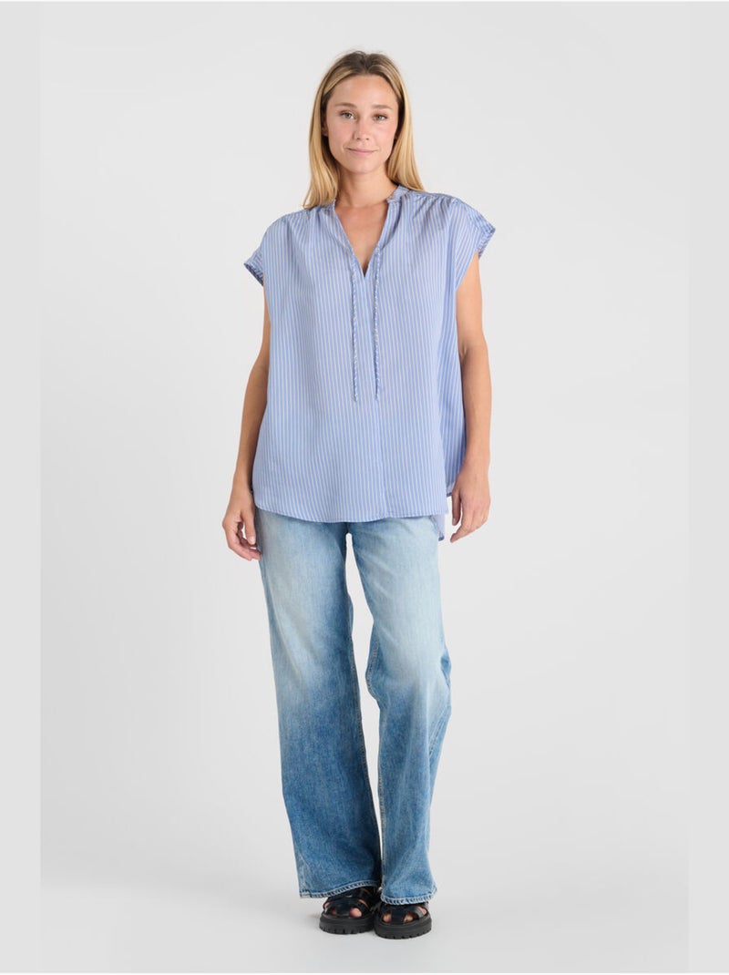 Top shannon 'le temps des cerises' Bleu - Kiabi