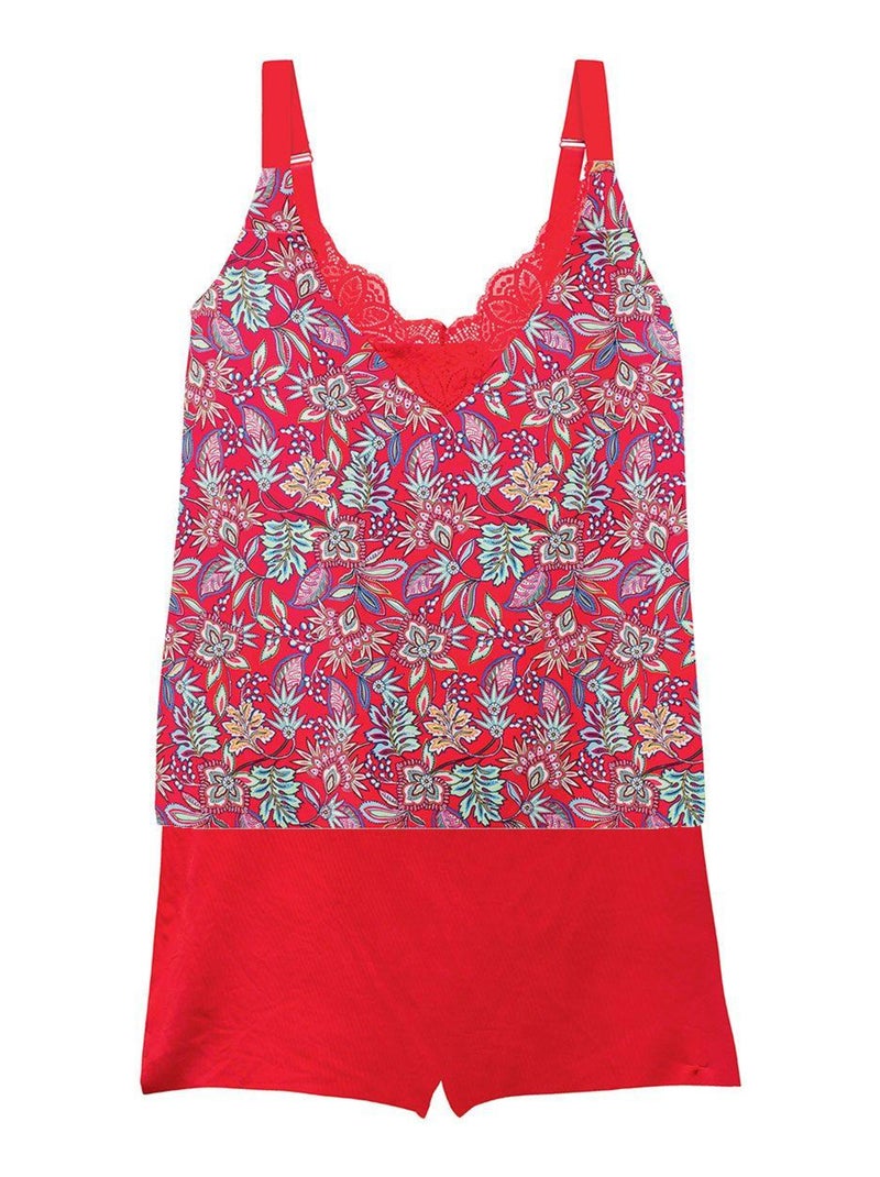 Top-short ARIA - Pomm'Poire Rouge - Kiabi