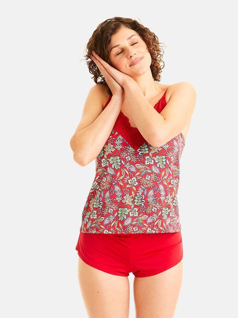 Top-short ARIA - Pomm'Poire Rouge - Kiabi